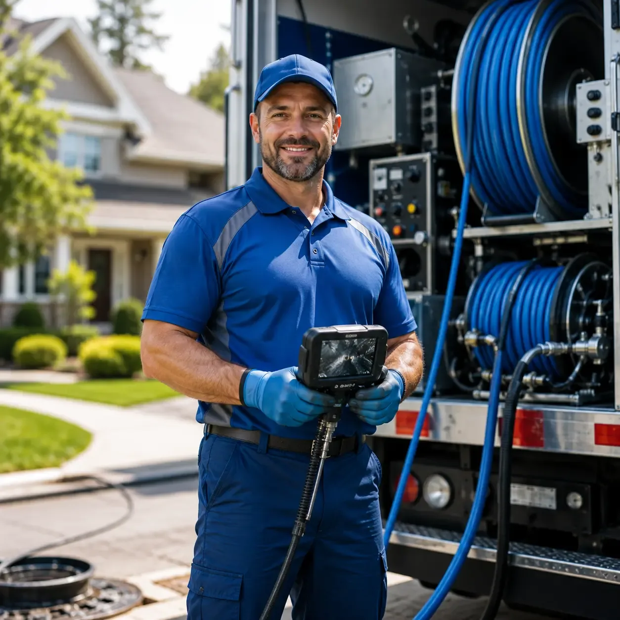Local outdoor drain cleaning specialists in Lowry, VA